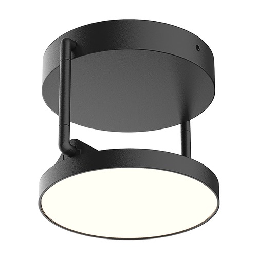 Kuzco Lighting Novel 5.25-Inch LED Semi-Flush Mount by Kuzco Lighting SF72205-BK