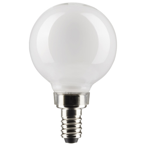 Satco Lighting 3W G16.5 E12 Base White LED Light Bulb in 2700K by Satco Lighting S21202