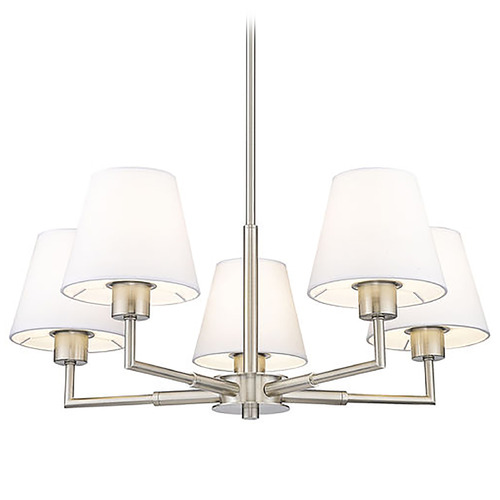 Z-Lite Leila Brushed Nickel Chandelier