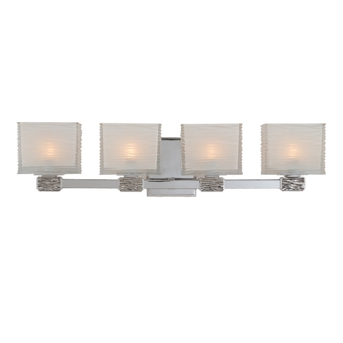 Hartsdale 4-Light Vanity Light in Polished Nickel by Hudson Valley Lighting