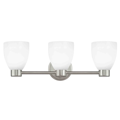 Design Classics Lighting Lighting Aon Fuse Satin Nickel Bathroom Light 1803-09 GL1024MB