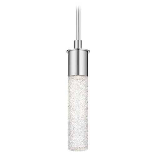 Elan Lighting Glacial Glow 2-Inch Chrome LED Mini Pendant in Chrome by Elan Lighting 83831