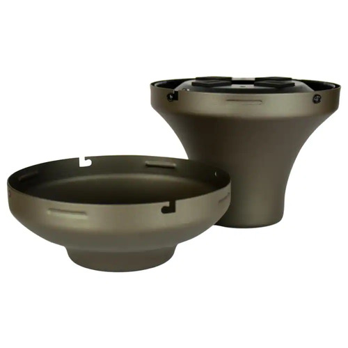 Wet Rated Close-To-Ceiling Kit in Matte Greige by Fanimation Fans