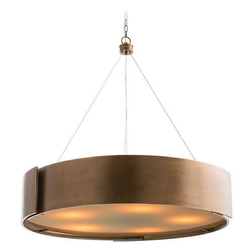 Dante Large Chandelier in Antique Brass by Arteriors Home