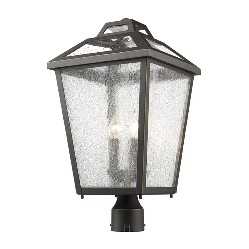 Bayland Oil Rubbed Bronze Post Light by Z-Lite