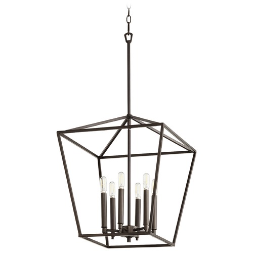 Gabriel Oiled Bronze Pendant by Quorum Lighting