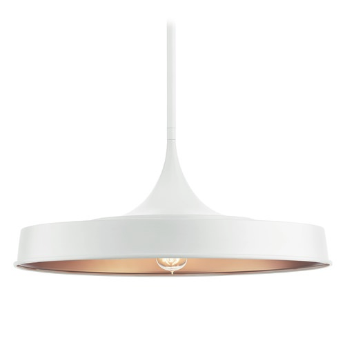 Kichler Lighting Elias 22-Inch White Pendant by Kichler Lighting 52096WH