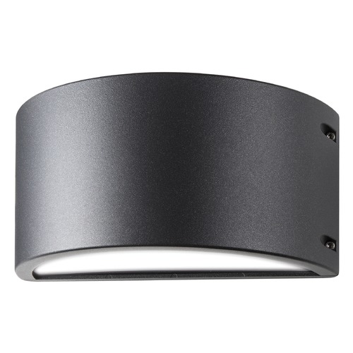Genova Anthracite LED Outdoor Wall Light by Satco Lighting
