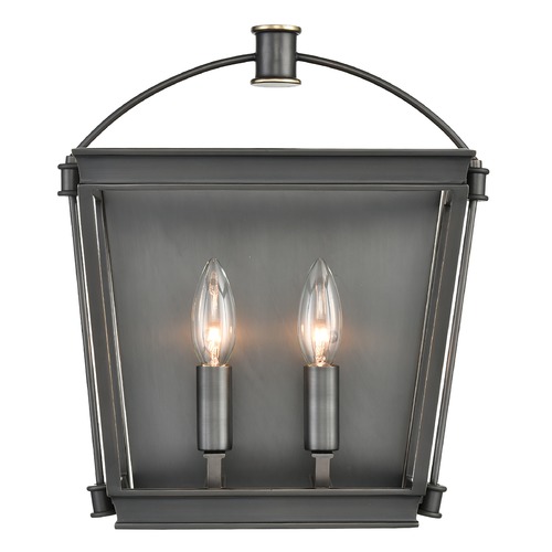 Manor Urban Bronze Sconce by Alora Lighting