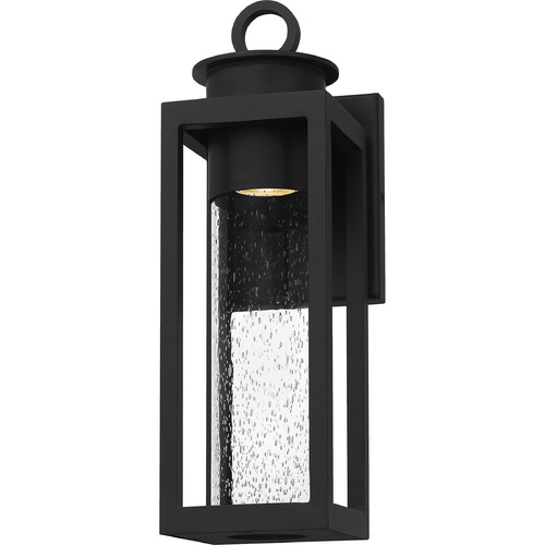 Donegal Outdoor Wall Light in Matte Black by Quoizel Lighting