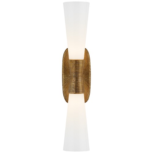 Visual Comfort Signature Collection Kelly Wearstler Utopia Bath Sconce in Gild by Visual Comfort Signature KW2048GWG