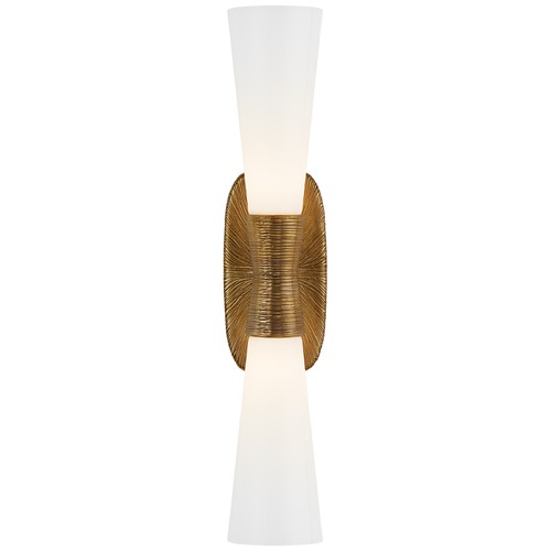 Kelly Wearstler Utopia Bath Sconce in Gild by Visual Comfort Signature