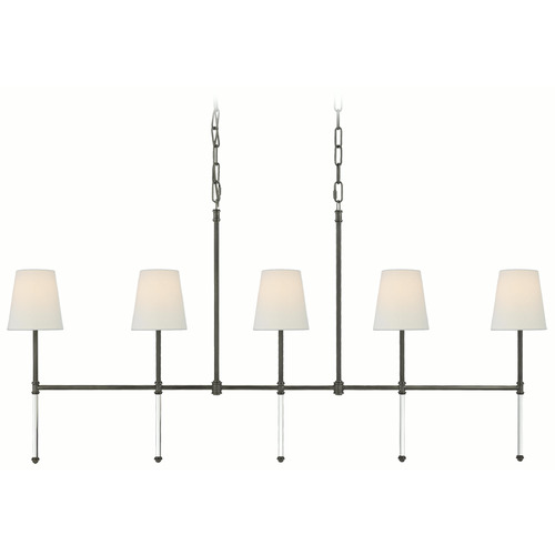 Visual Comfort Signature Collection Suzanne Kasler Camille Bronze Island Light