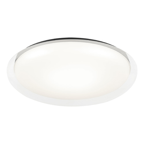 Matteo Lighting Aurora Matte Black LED Flushmount Light