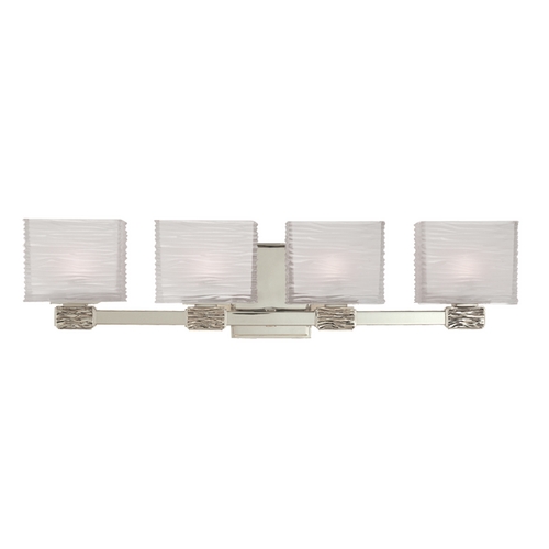 Hartsdale 4-Light Bath Light in Satin Nickel by Hudson Valley Lighting