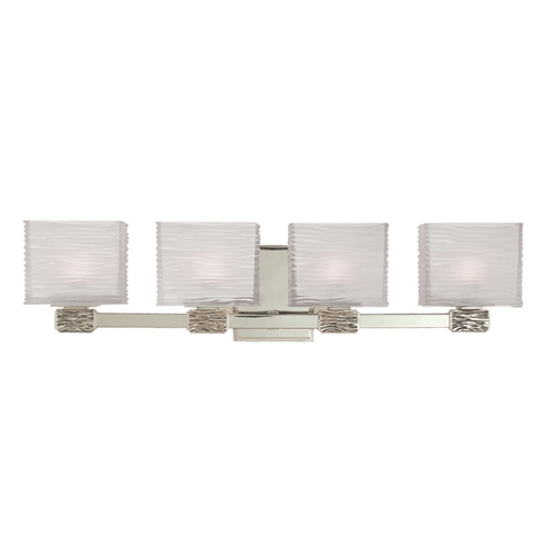 Hudson Valley Lighting Hartsdale 4-Light Bath Light in Satin Nickel by Hudson Valley Lighting 4664-SN