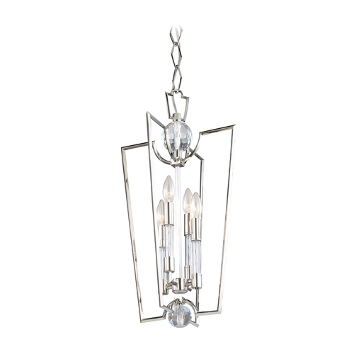 Hudson Valley Lighting Waterloo Pendant in Polished Nickel by Hudson Valley Lighting 3013-PN