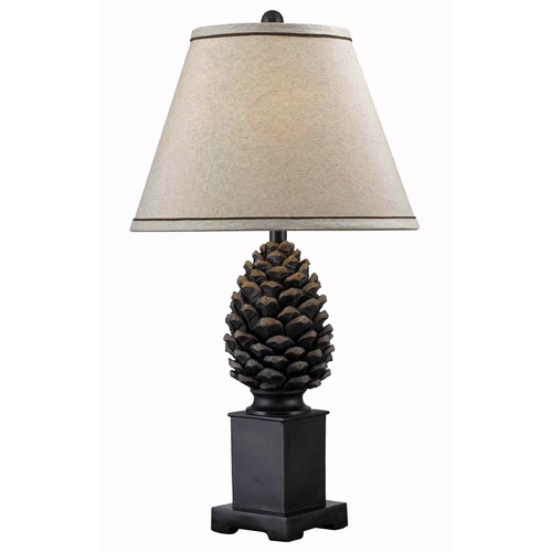 Kenroy Home Lighting Table Lamp in Aged Bronze Finish 32114ABZ