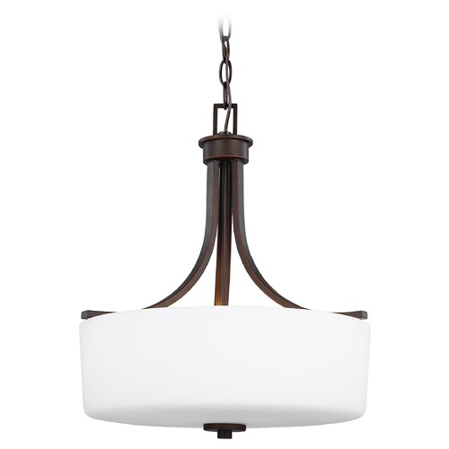 Canfield Burnt Sienna Pendant by Generation Lighting
