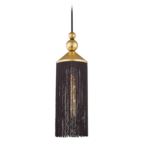 Scarlett Gold Leaf Pendant by Mitzi by Hudson Valley