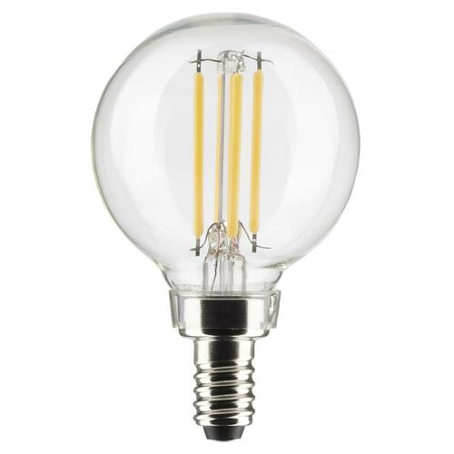 Satco Lighting 4W LED G16.5 Filament Light Bulb in 2700K by Satco Lighting S21204