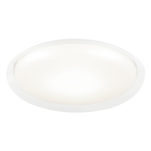 Matteo Lighting Aurora Matte White LED Flushmount Light