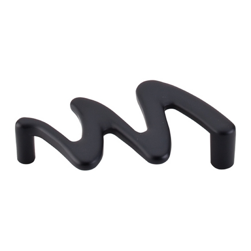 Top Knobs Hardware Modern Cabinet Pull in Flat Black Finish M563