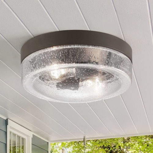 Weldon Architectural Bronze Flush Mount by Progress Lighting