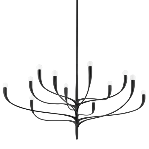 Labra 52-Inch Chandelier in Aged Iron by Hudson Valley Lighting
