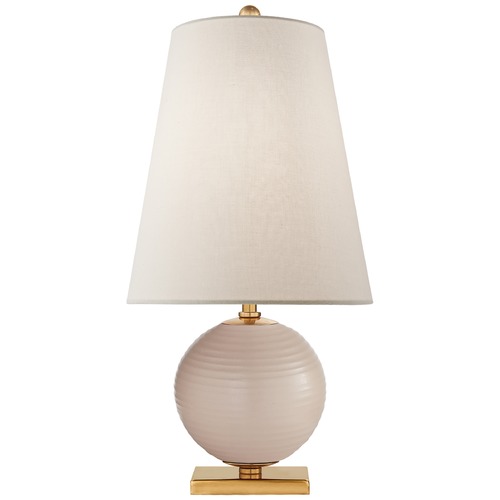 Visual Comfort Signature Collection Kate Spade New York Corbin Lamp in Blush by Visual Comfort Signature KS3101BLSL
