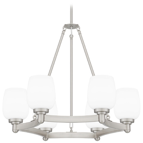 Quoizel Lighting Penning Brushed Nickel Chandelier