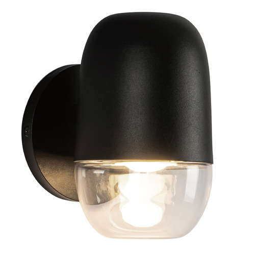 Kuzco Lighting Yara Matte Black LED Outdoor Wall Light