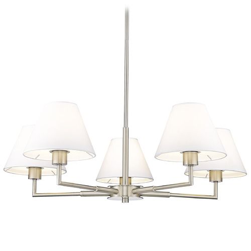Z-Lite Leila Brushed Nickel Chandelier