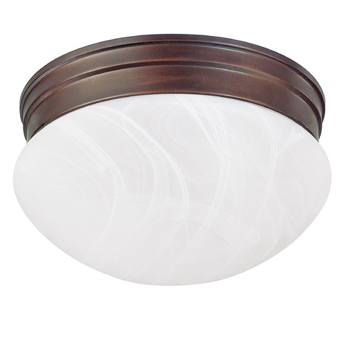 Capital Lighting Scott 9-Inch Flush Mount in Burnished Bronze by Capital Lighting 5678BB