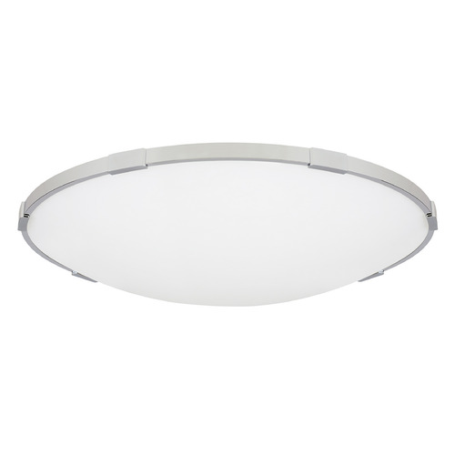 Visual Comfort Modern Collection Sean Lavin Lance 24-Inch 2700K LED Flush Mount in Chrome by VC Modern 700FMLNC24C-LED927