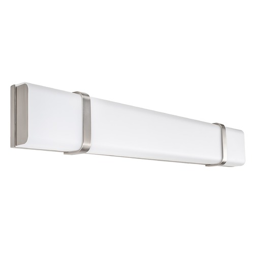 WAC Lighting Wac Lighting Link Brushed Nickel LED Bathroom Light WS-180337-30-BN