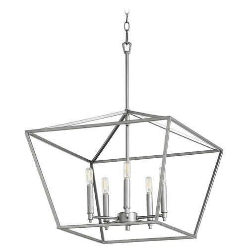 Gabriel Classic Nickel Pendant by Quorum Lighting