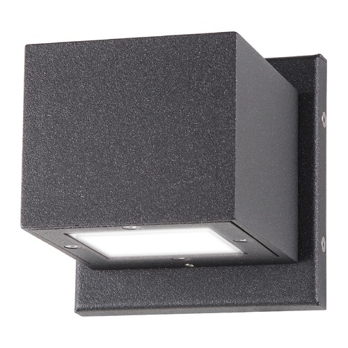 Satco Lighting Verona Anthracite LED Outdoor Wall Light by Satco Lighting 62/1235R1