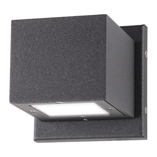 Verona Anthracite LED Outdoor Wall Light by Satco Lighting