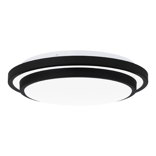 Quoizel Lighting Irving LED Semi-Flush Mount in Matte Black by Quoizel Lighting IVG1614MBK