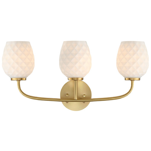Designers Fountain Dita Brushed Gold Bathroom Light