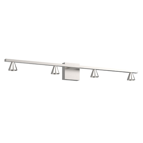 Kuzco Lighting Dune Brushed Nickel LED Bathroom Light