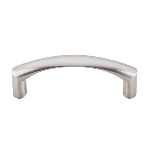 Modern Cabinet Pull in Brushed Satin Nickel Finish