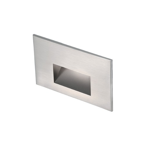 WAC Lighting 12v 2 Watt Stainless Steel Step and Wall Light in 3000K, Frosted 4011-30SS