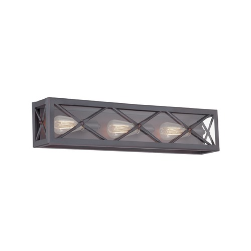 Designers Fountain High Line Satin Bronze Bathroom Light