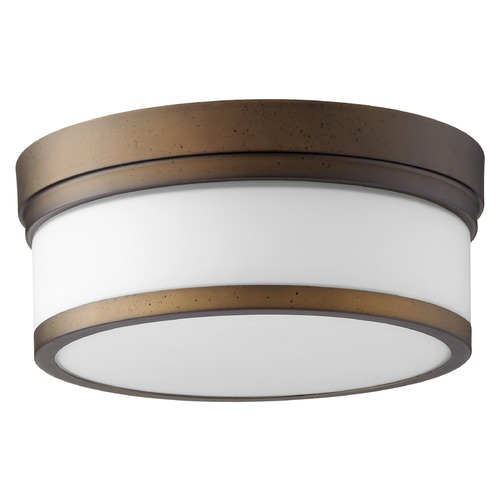 Quorum Lighting Celeste Oiled Bronze Flush Mount by Quorum Lighting 3509-12-86