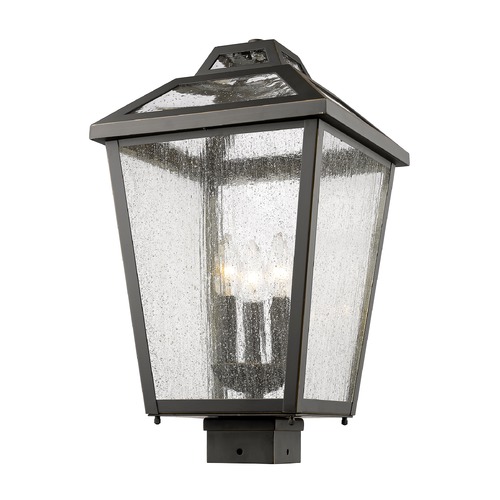 Bayland Oil Rubbed Bronze Post Light by Z-Lite