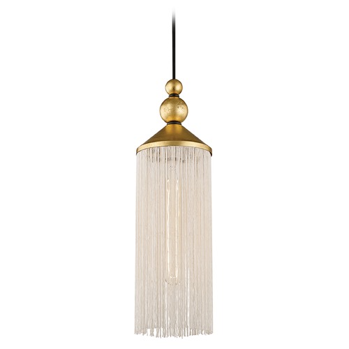 Scarlett Gold Leaf Pendant by Mitzi by Hudson Valley