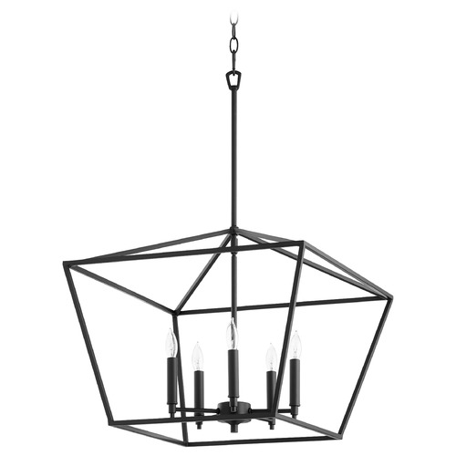 Gabriel Noir Pendant by Quorum Lighting