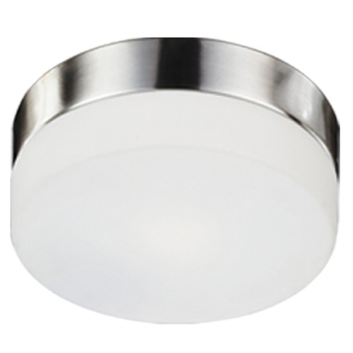 Modern Brushed Nickel Flush Mount by Kuzco Lighting